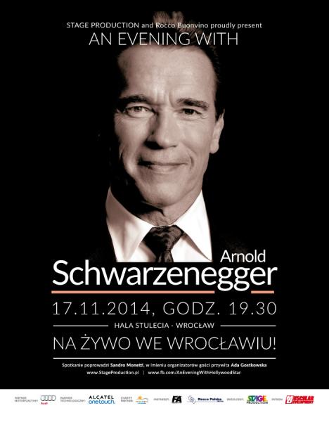 Arnold Schwarzenegger we Wrocawiu