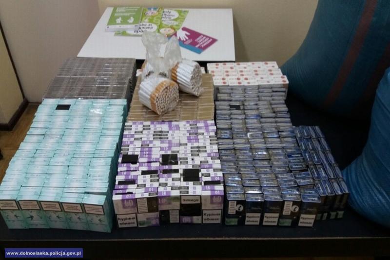 Policjanci zabezpieczyli 13 tysicy papierosw i 30 kg krajanki tytoniowej